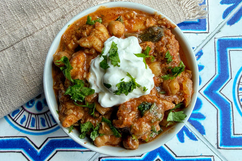 Spiced Halibut with Masala Sauce