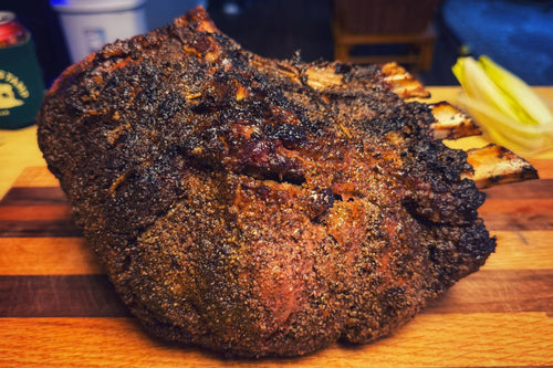 Slow Cooked Standing Prime Rib Roast