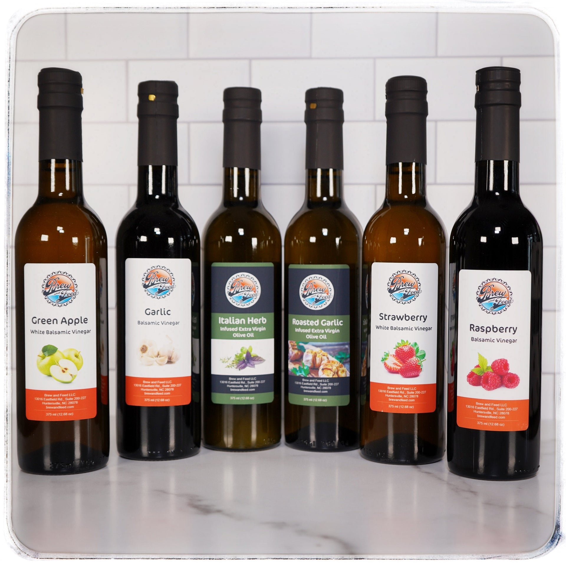 Brew and Feed Releases Infused Olive Oil and Balsamic Vinegar Brands