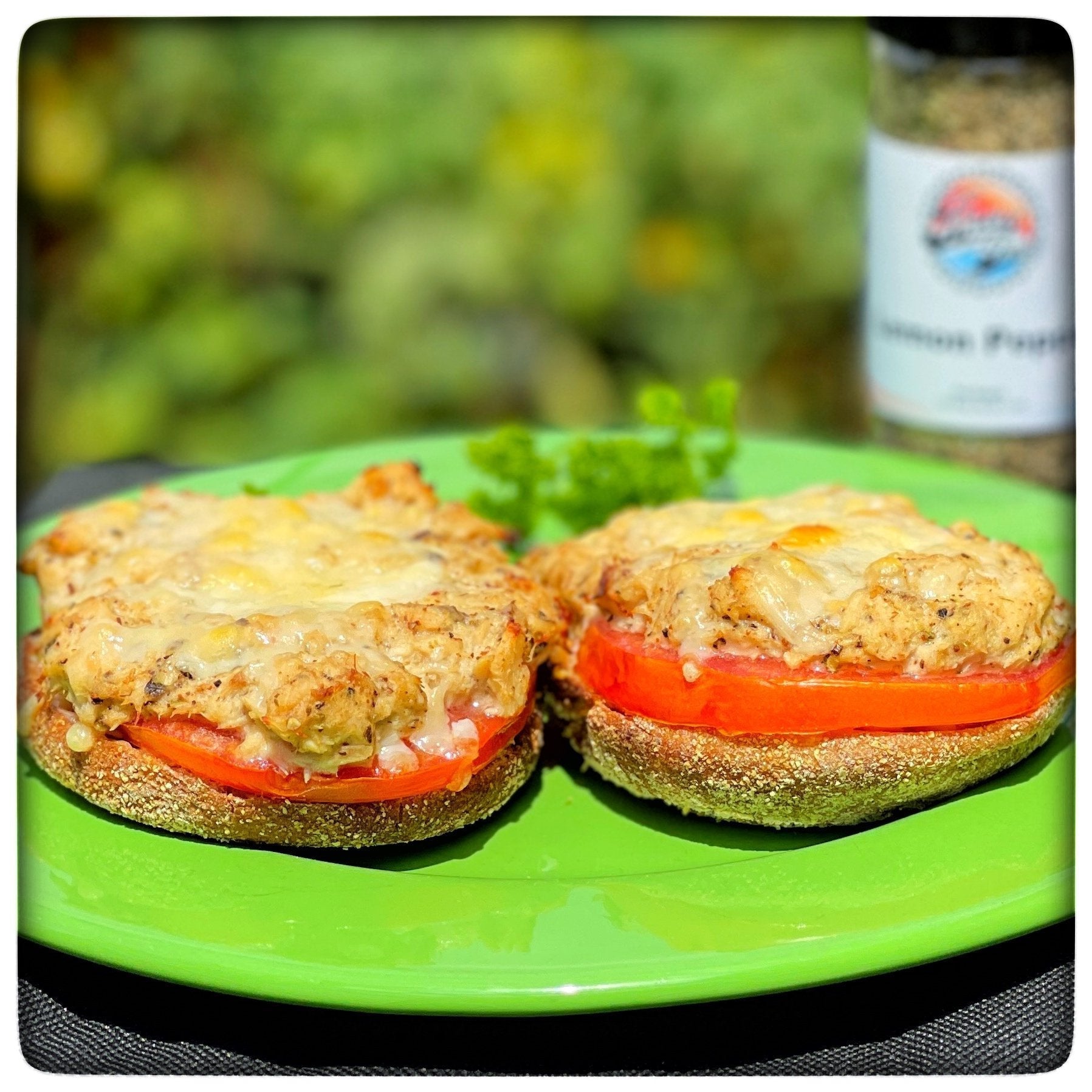 Open Face Tuna Melt
