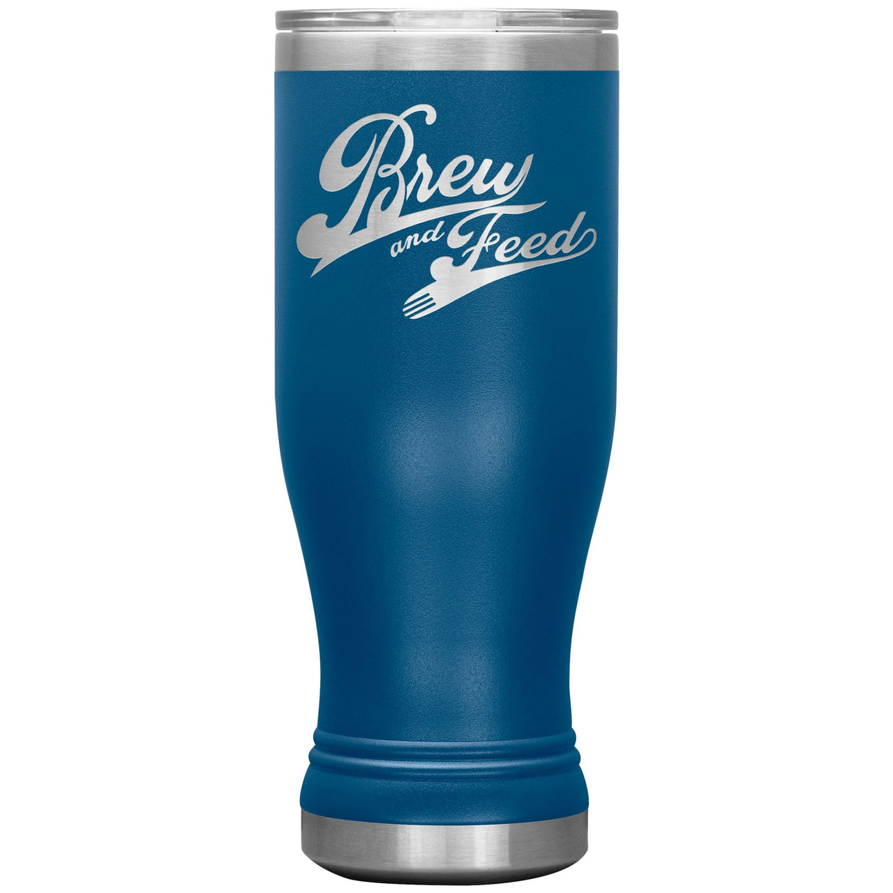 20 Ounce Brew and Feed Vacuum Tumbler - Blue