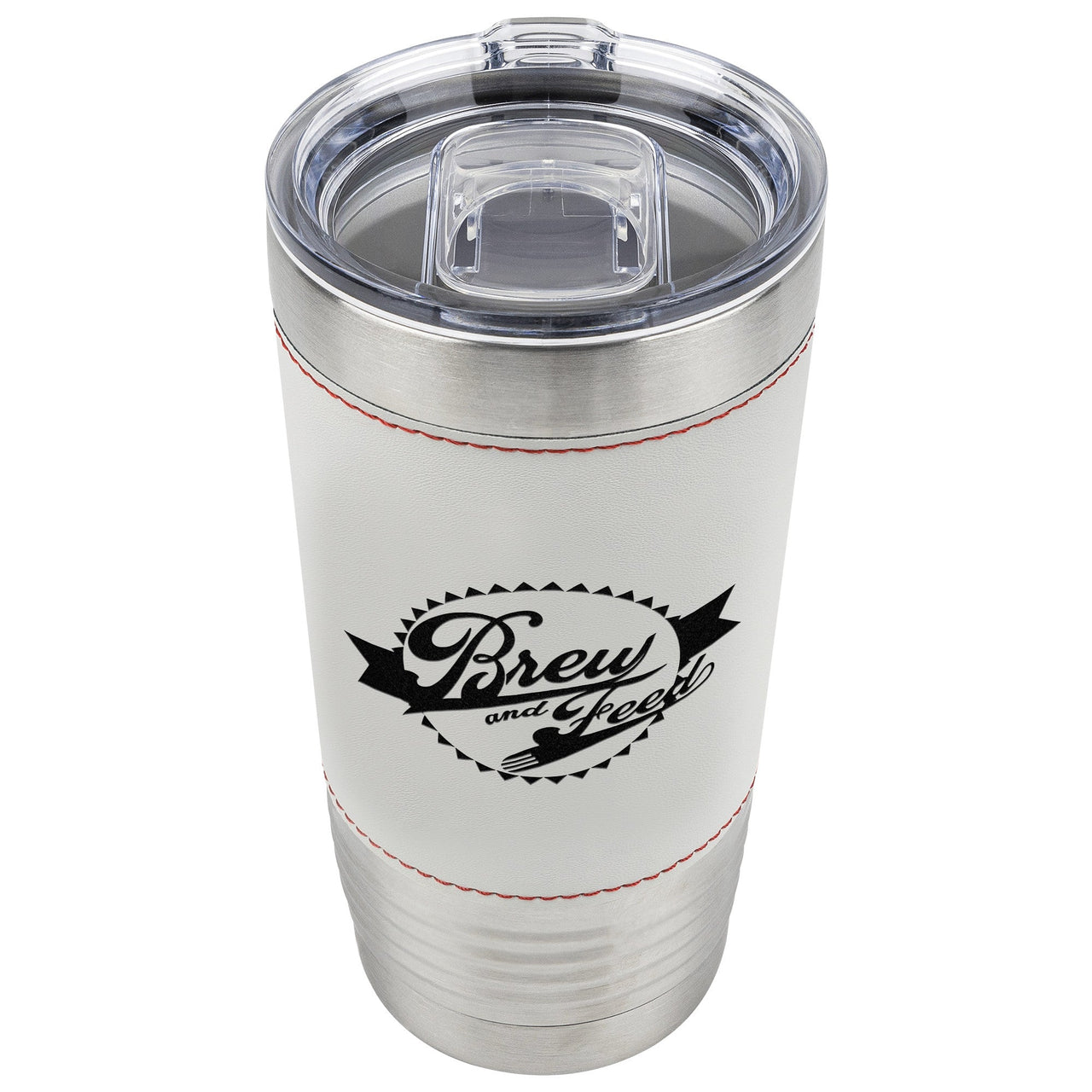 Brew and Feed Baseball Tumbler