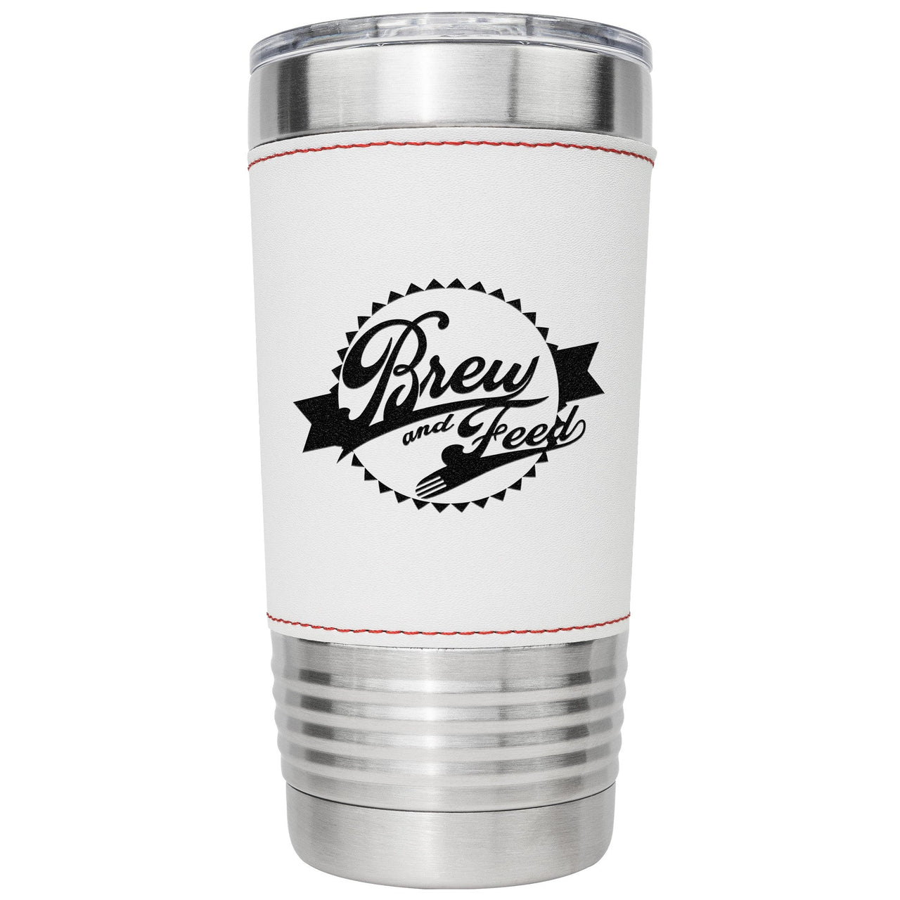 Brew and Feed Baseball Tumbler