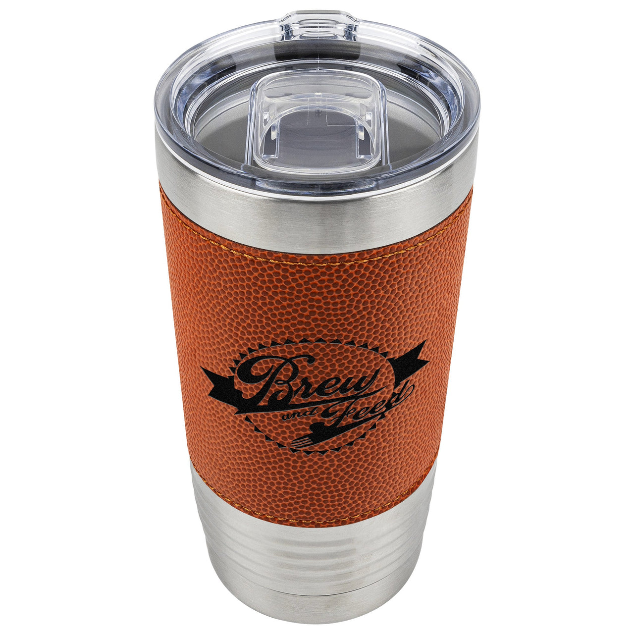 Brew and Feed Basketball Tumbler