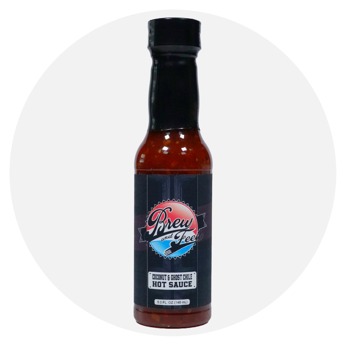 Coconut & Ghost Chile HOT Sauce (5 oz)