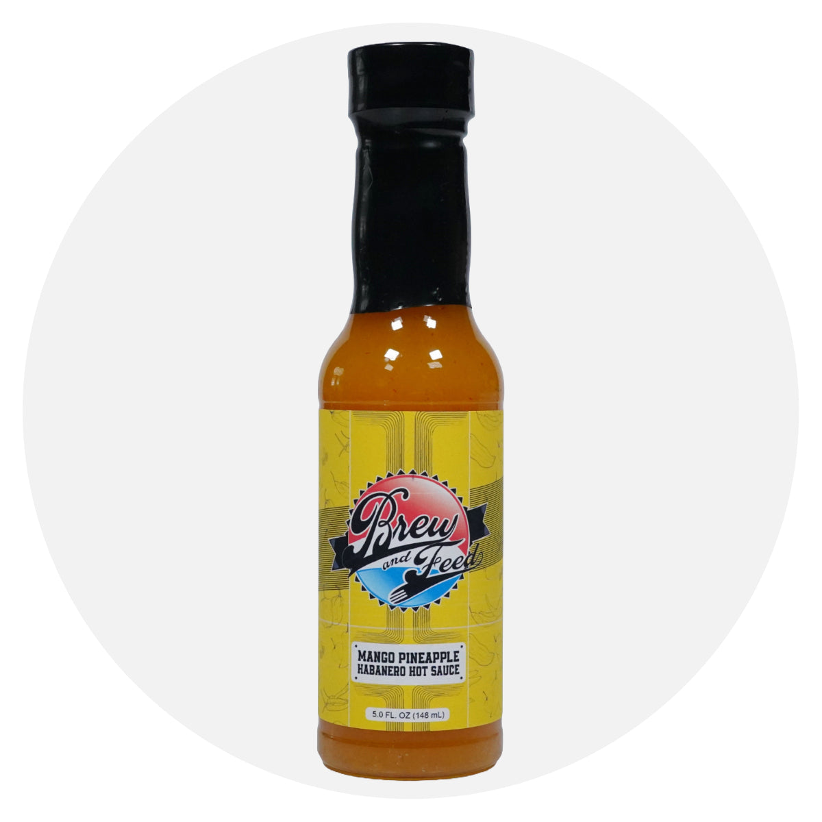 Mango Pineapple Habanero Hot Sauce (5 oz)