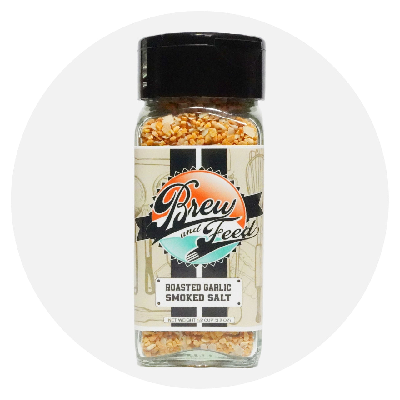 Roasted Garlic Smoked Salt
