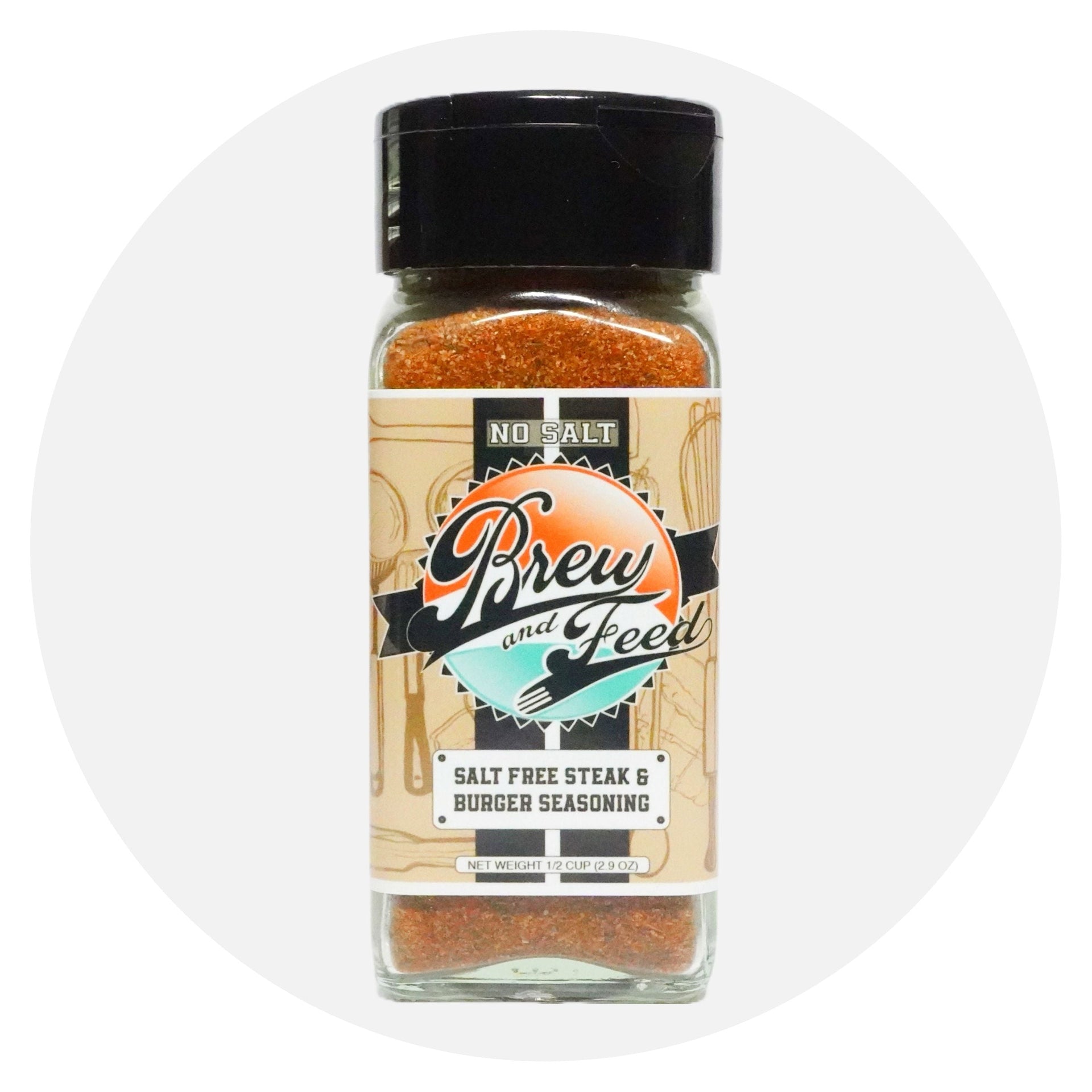 Salt Free Steak and Burger Seasoning