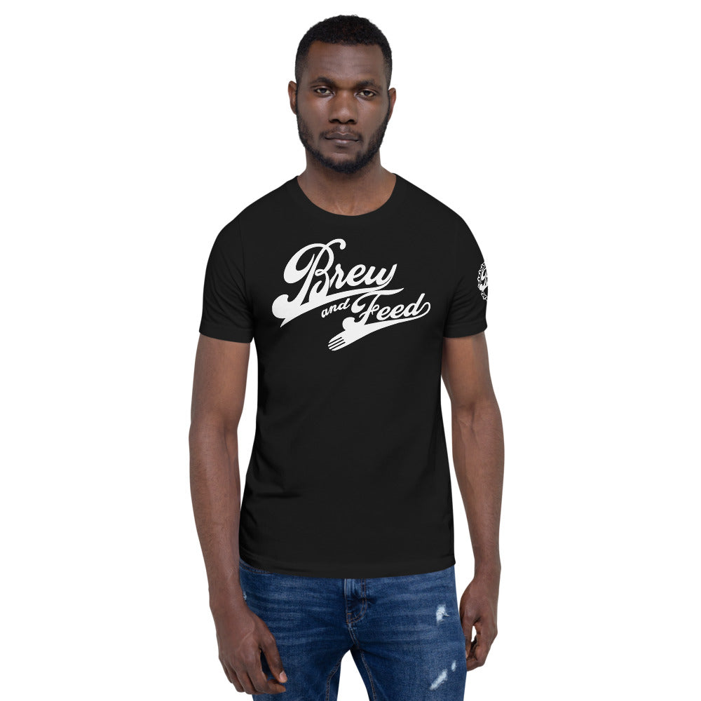 Brew and Feed Script Tee
