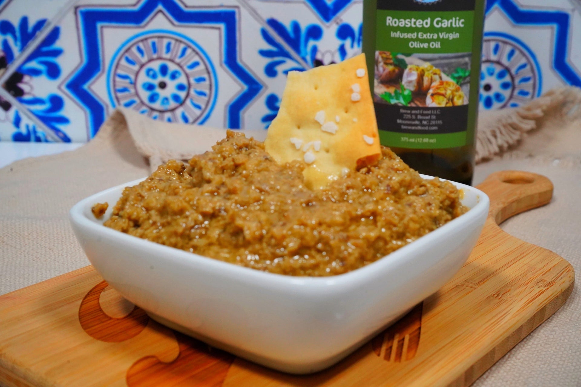 Smoky Eggplant and Tahini Dip