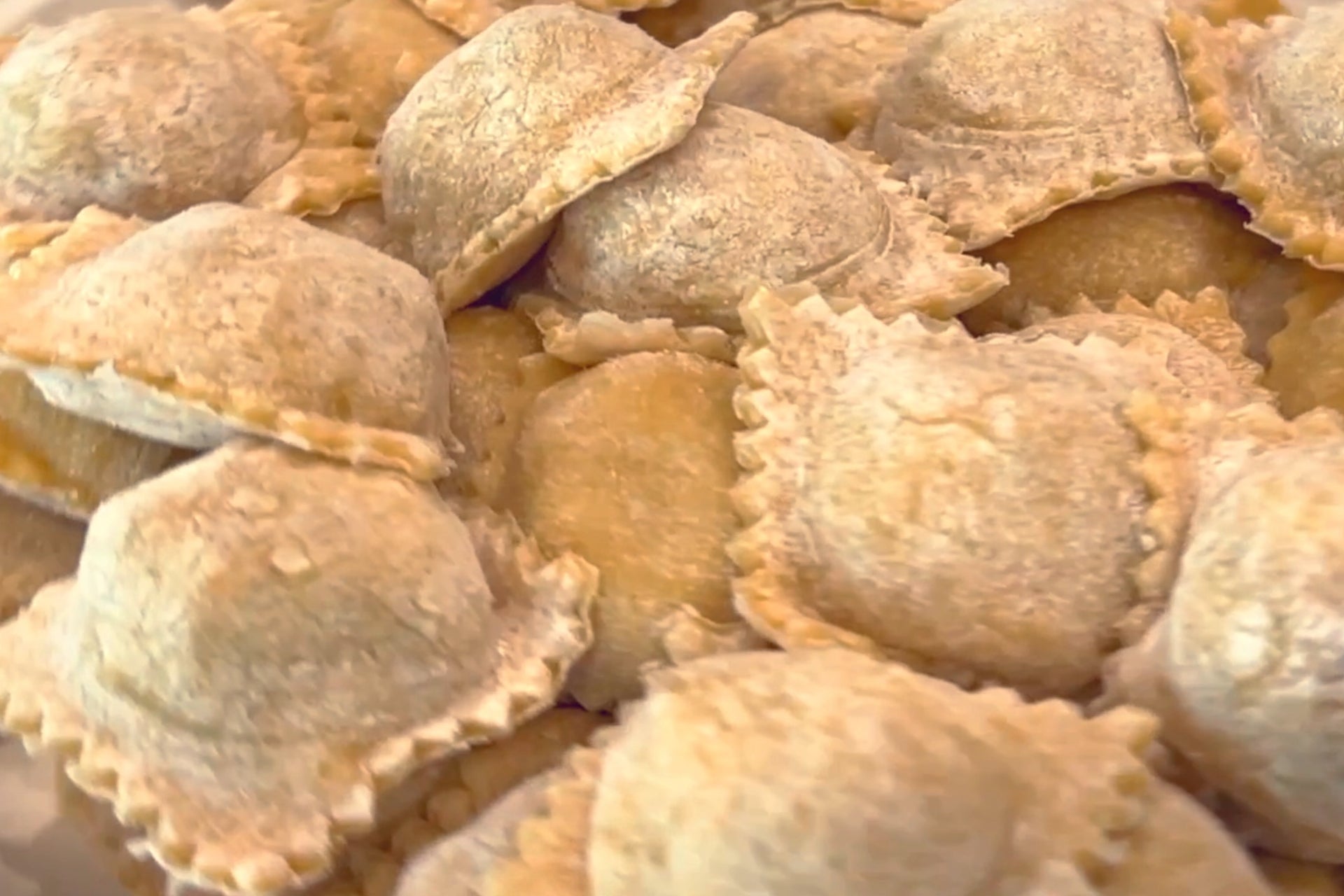 Plate of Homemade Ravioli