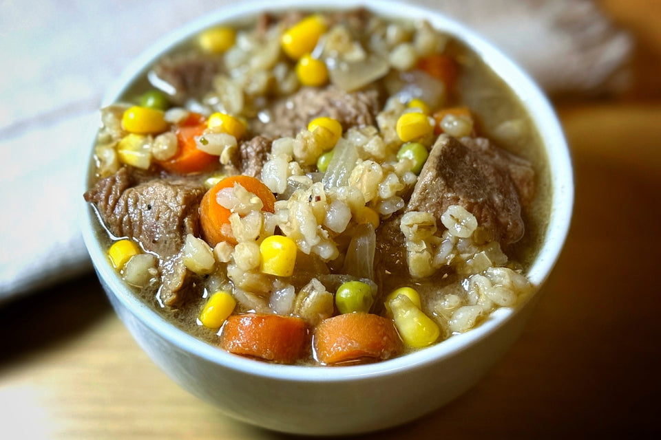 Slow-Cooker Beef and Barley Soup