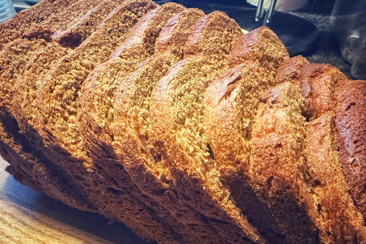 Bread Machine Honey Molasses Wheat Bread