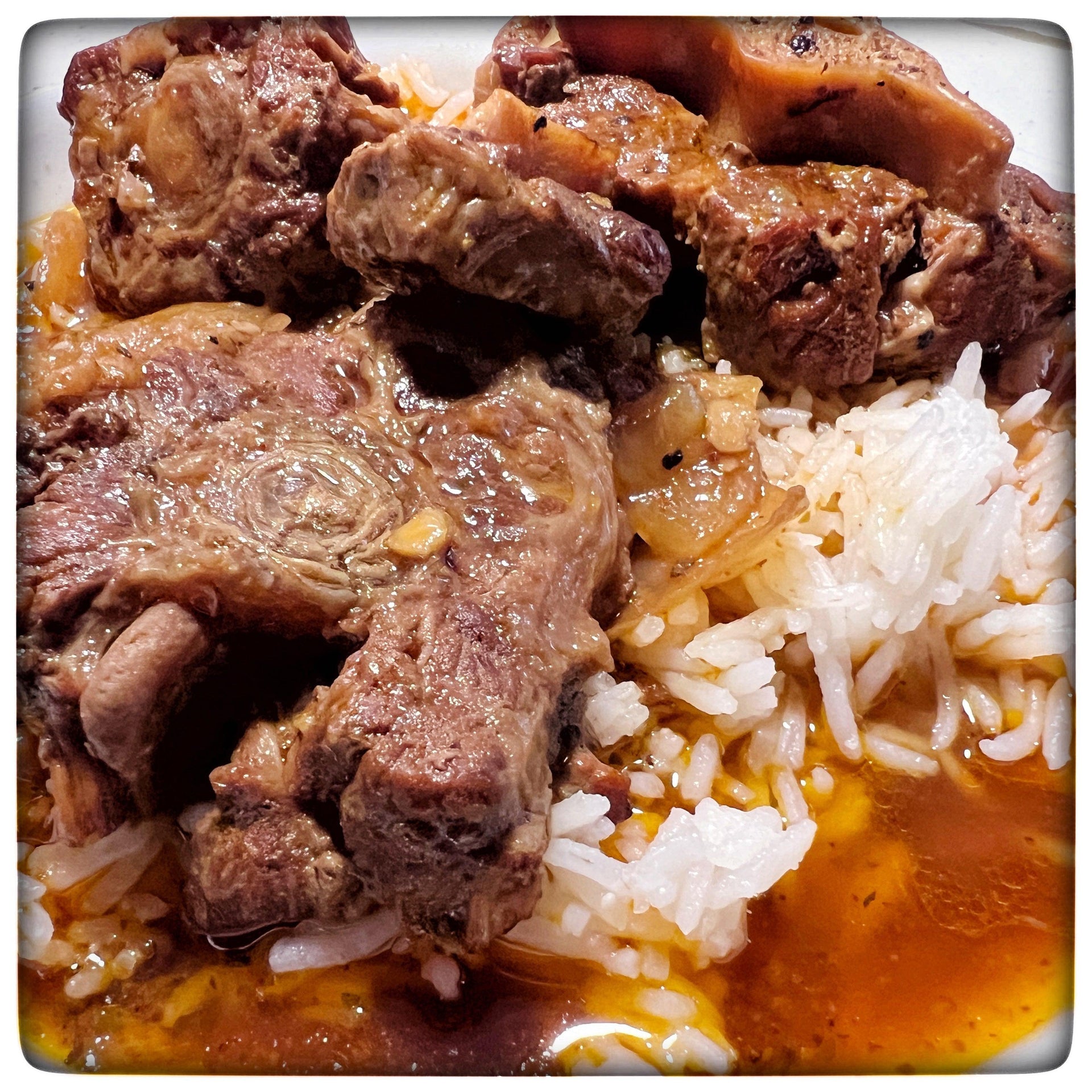 Slow Cooked Oxtails