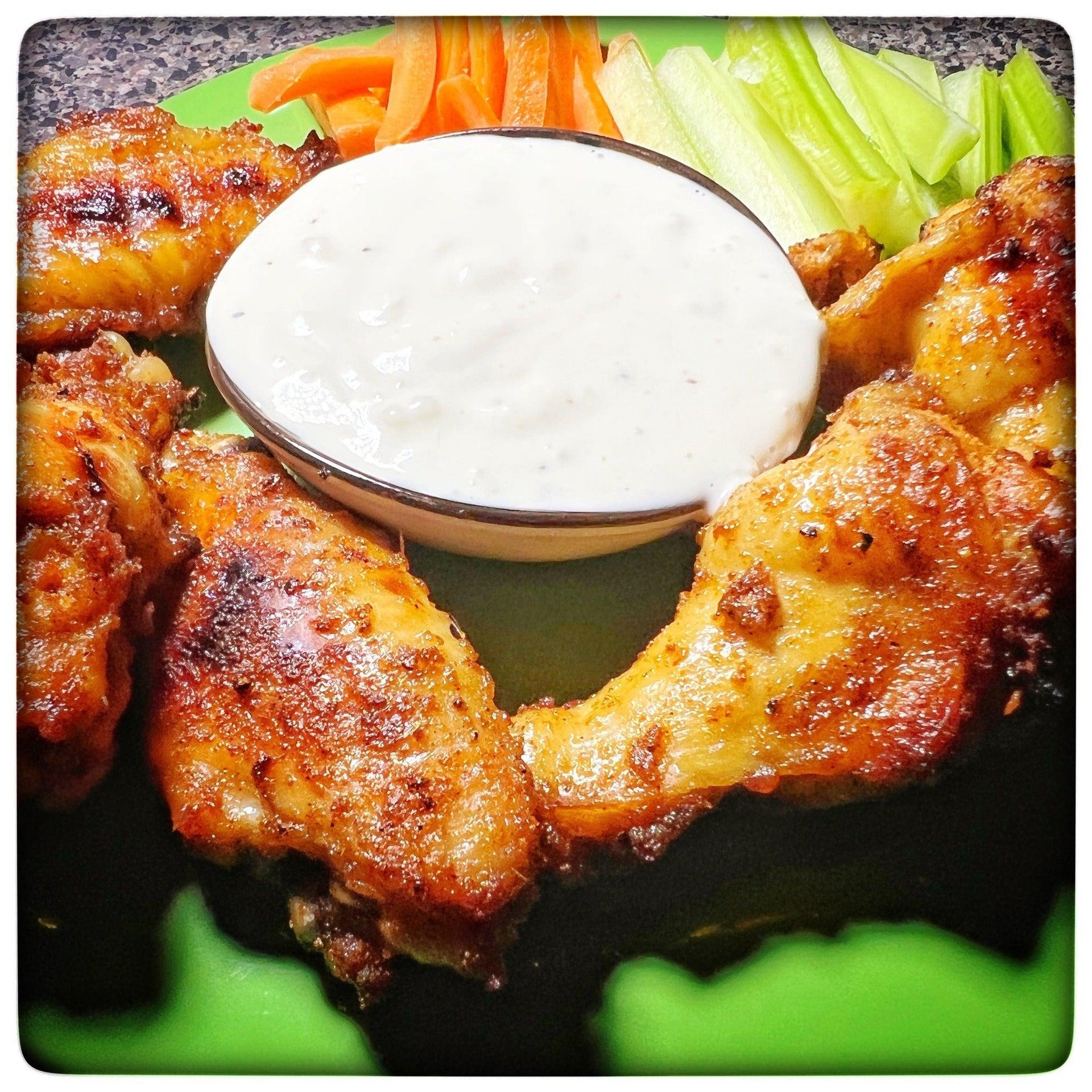 Applewood Chipotle Wings & Homemade Ranch Dressing