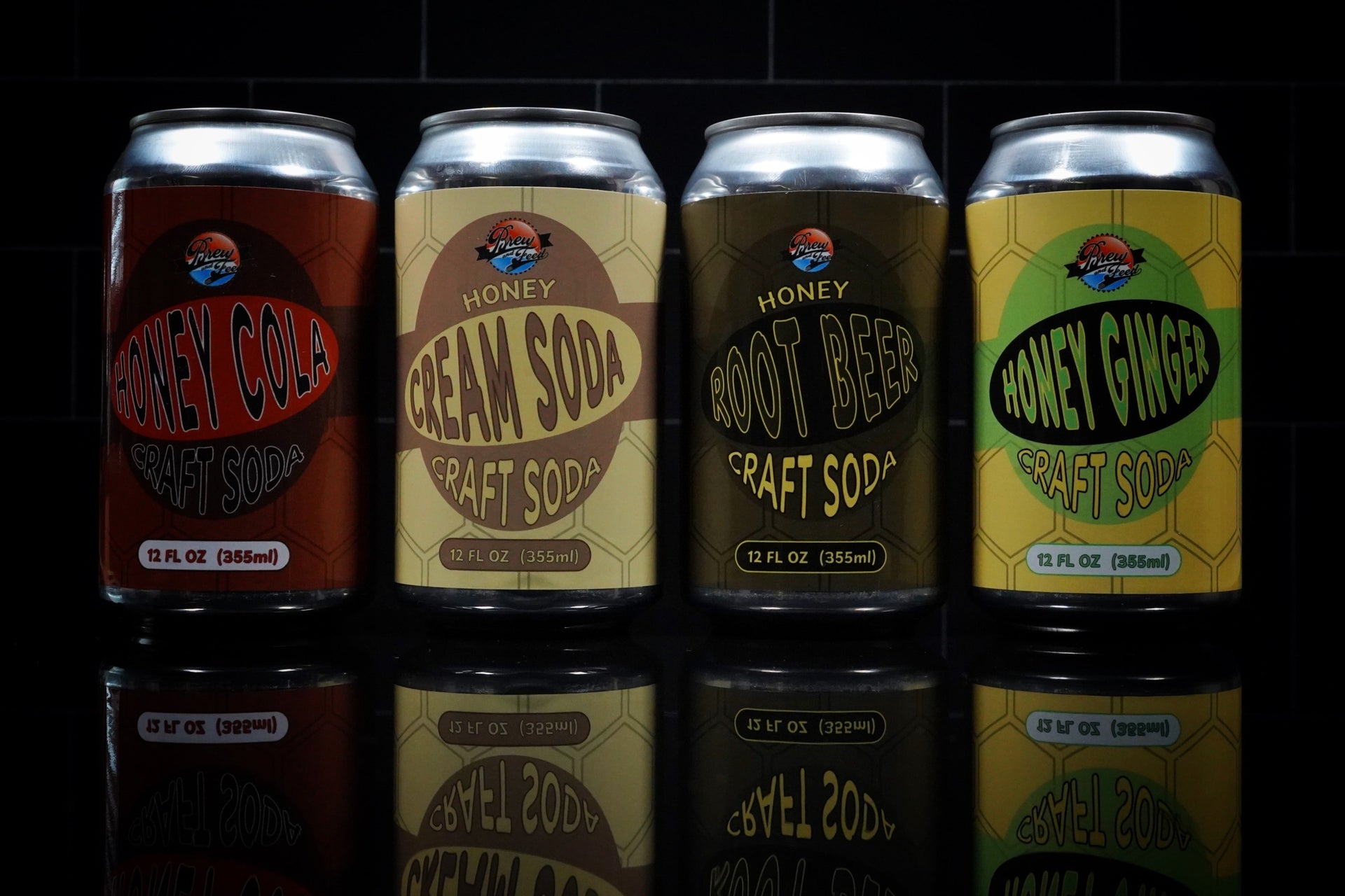 Sweet News! Brew and Feed Unveils Two New Honey Craft Sodas