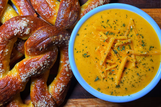 Soft Pretzels and Beer Cheese