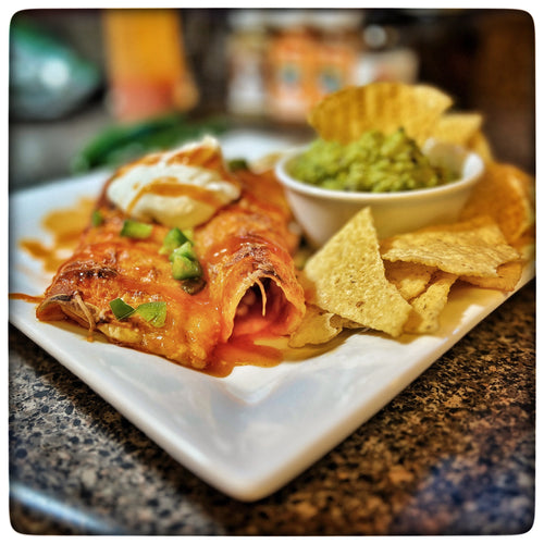 Cheesy Chicken Enchiladas