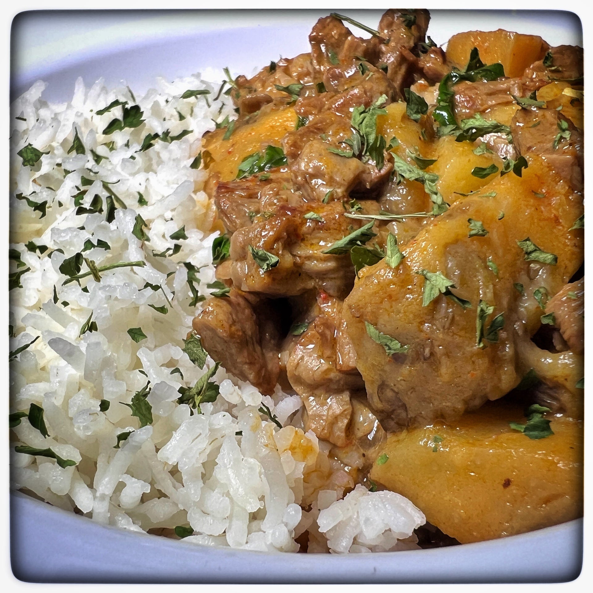 Creamy Beef and Eggplant Curry