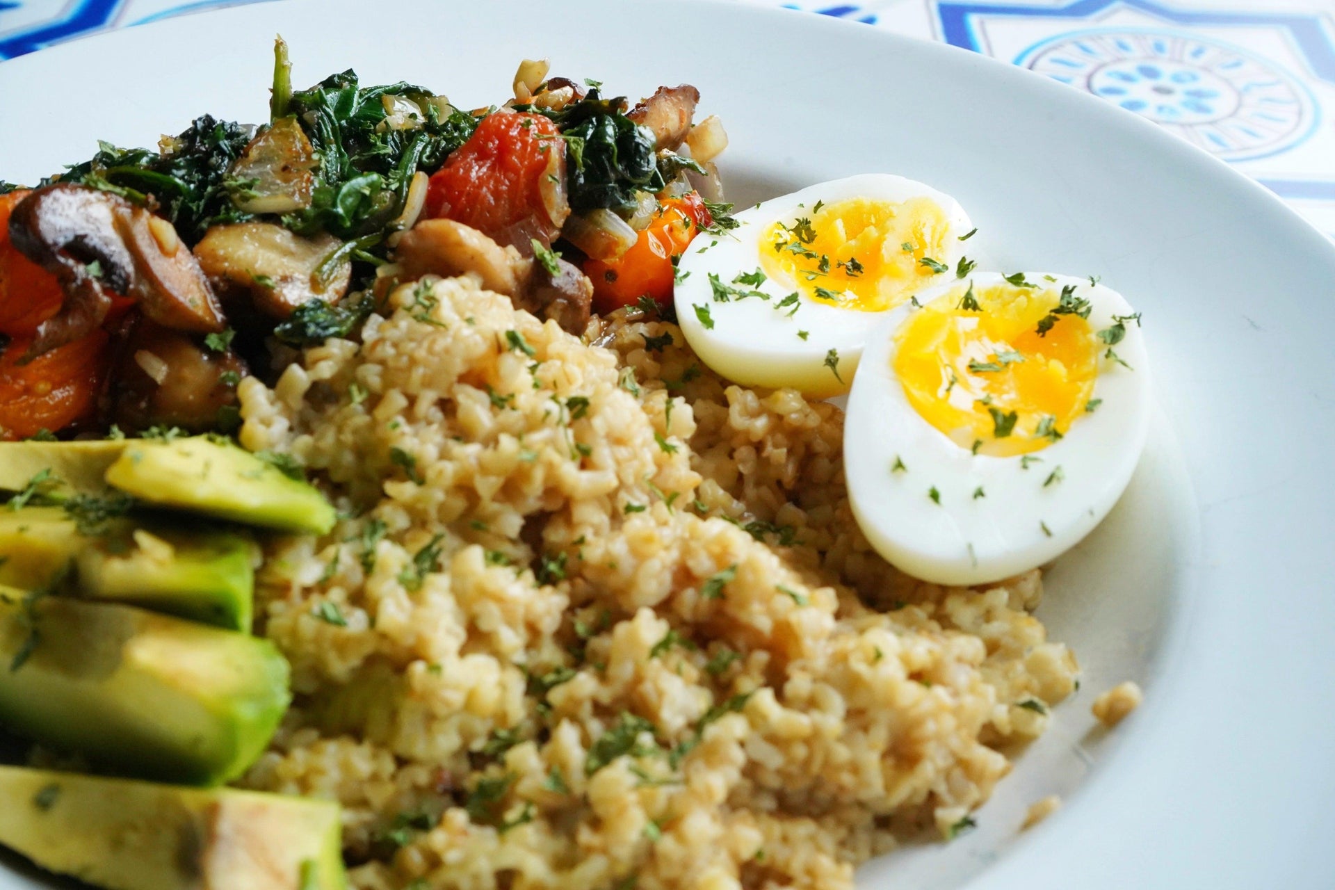 Savory Steel-Cut Oat Porridge