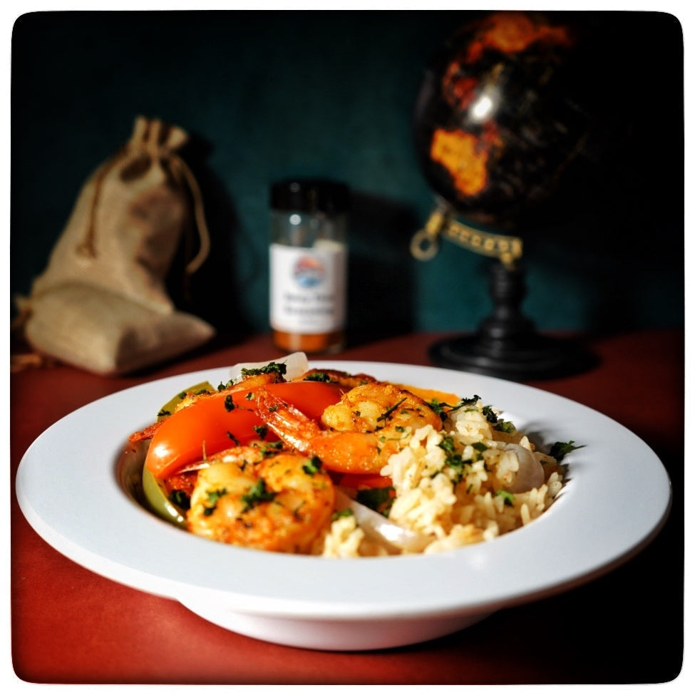 Spicy Thai Shrimp and Rice Bowl