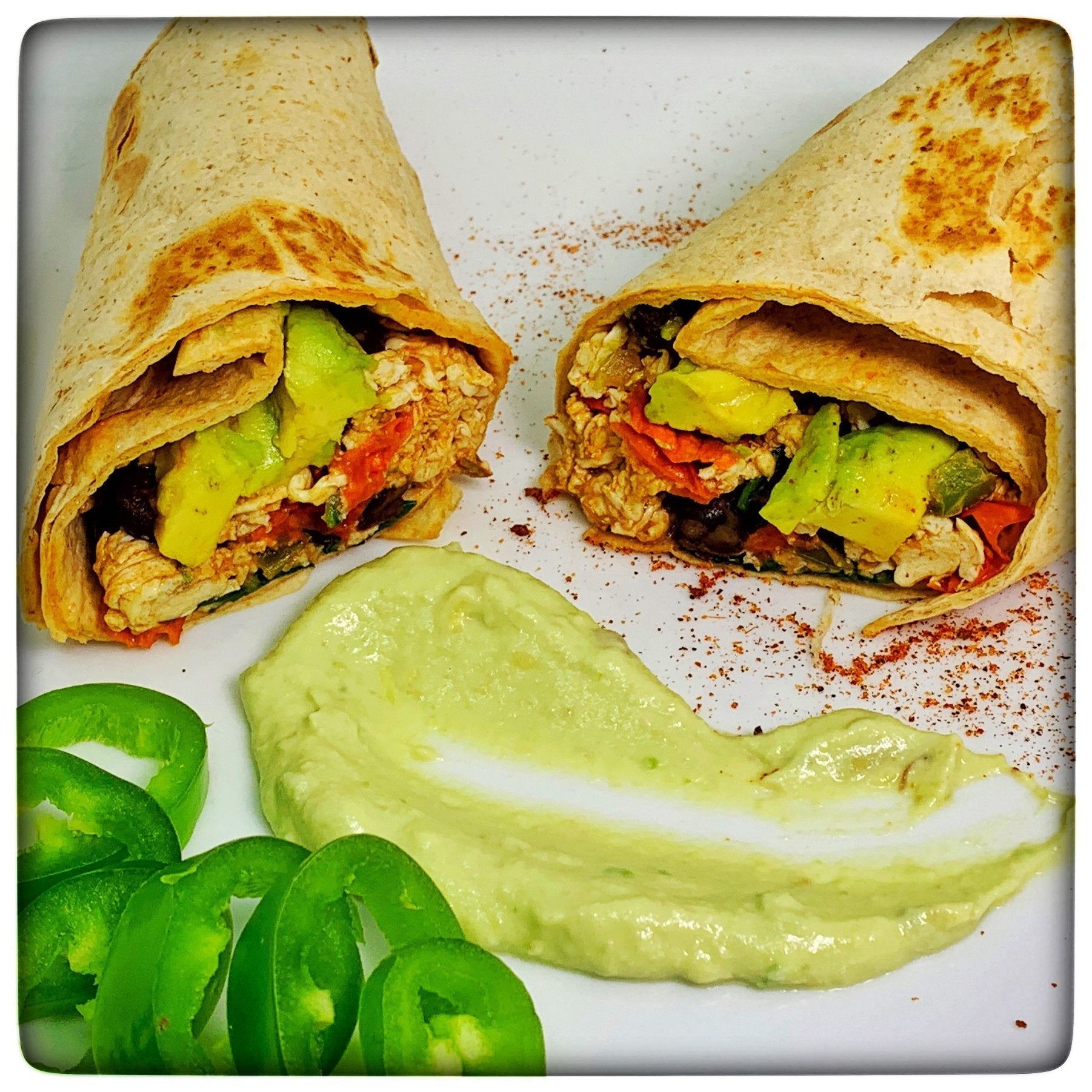 Tex Mex Brunch Burrito