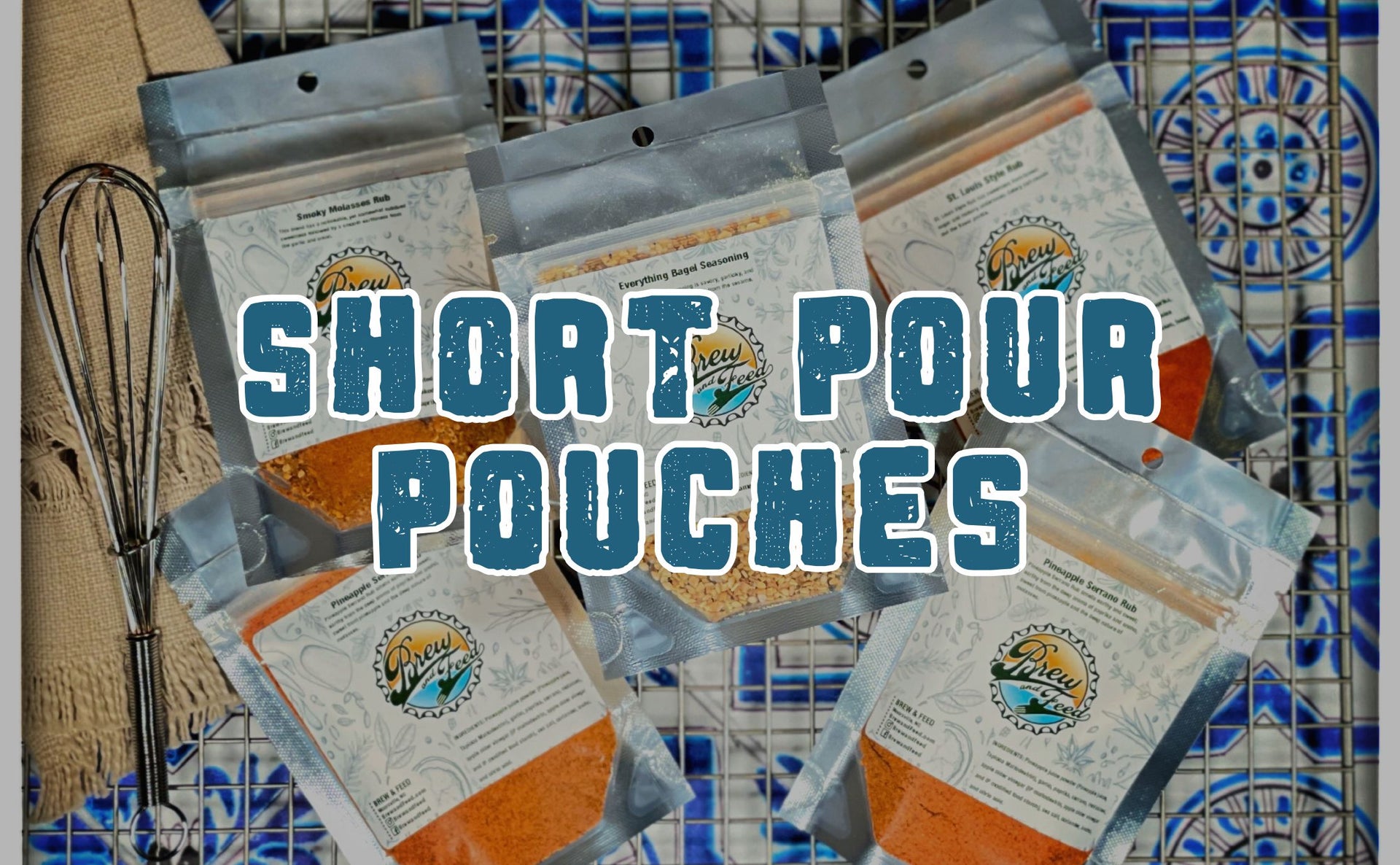 Short Pour Spice Pouches