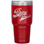 Brew and Feed 30 Ounce Vacuum Tumbler - Red