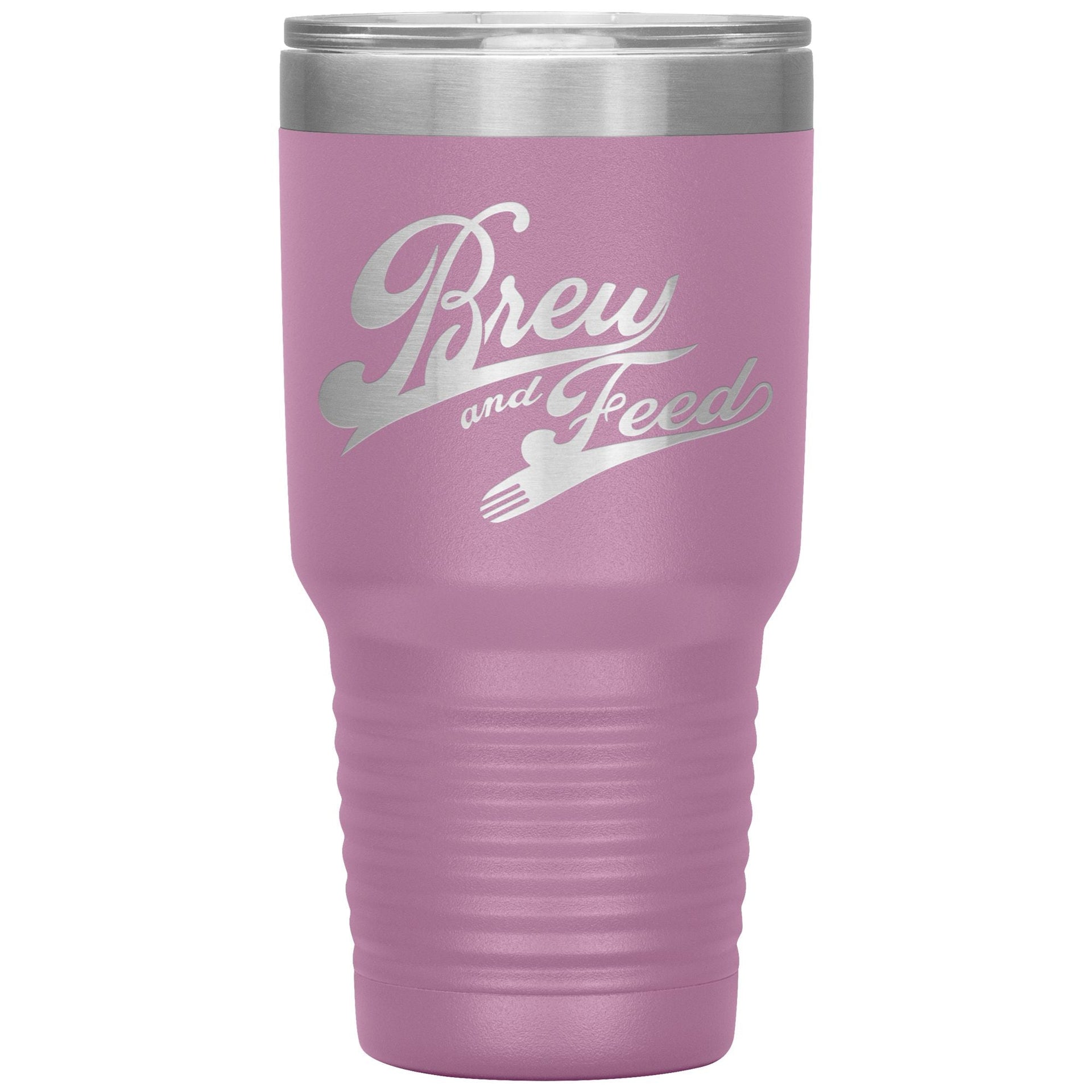 Brew and Feed 30 Ounce Vacuum Tumbler - Light Purple