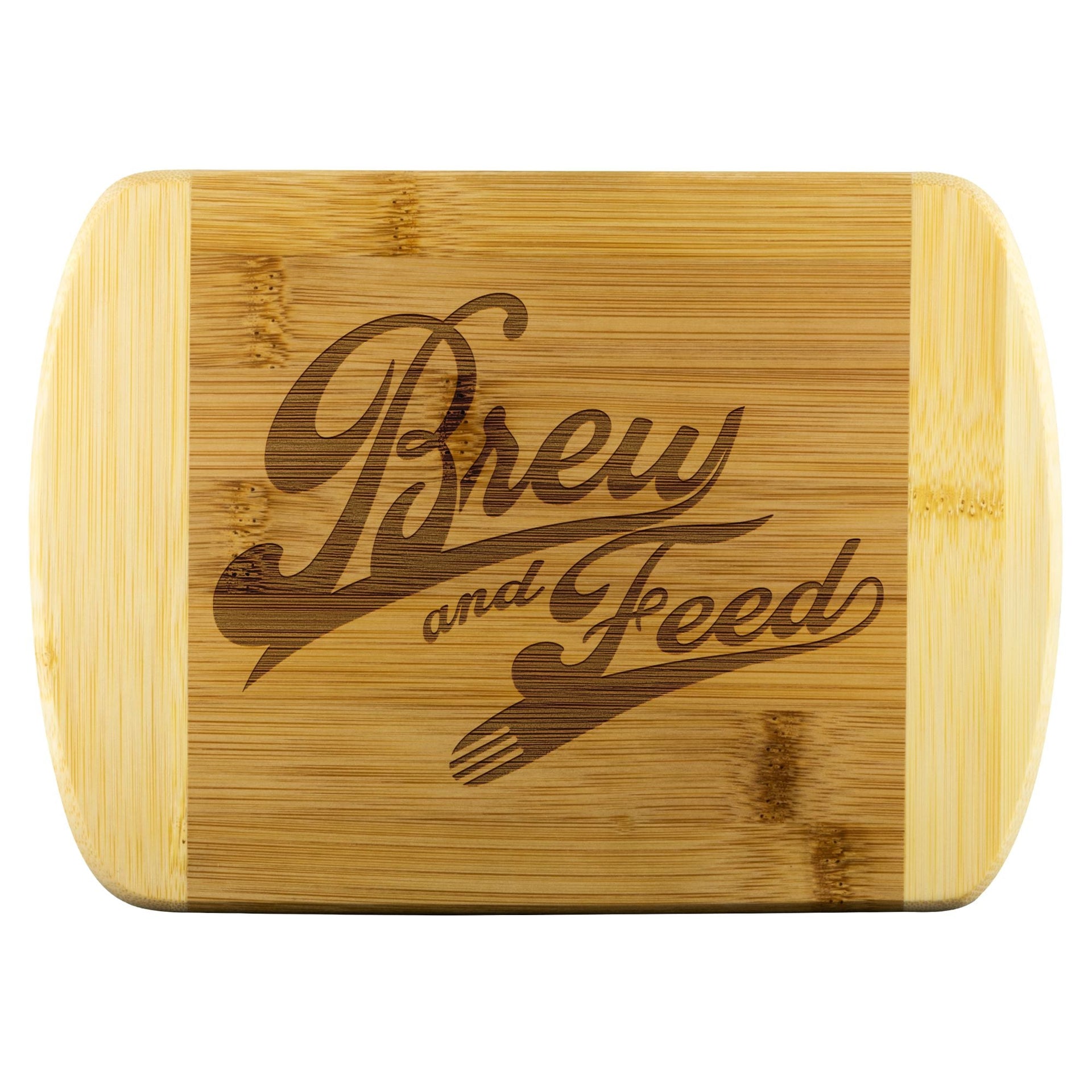 Brew and Feed Cutting and Charcuterie/Cheese Board - Small - 8"x5.75" - Large" - 11"x8.5"