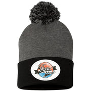 Brew and Feed Pom Pom Knit Cap