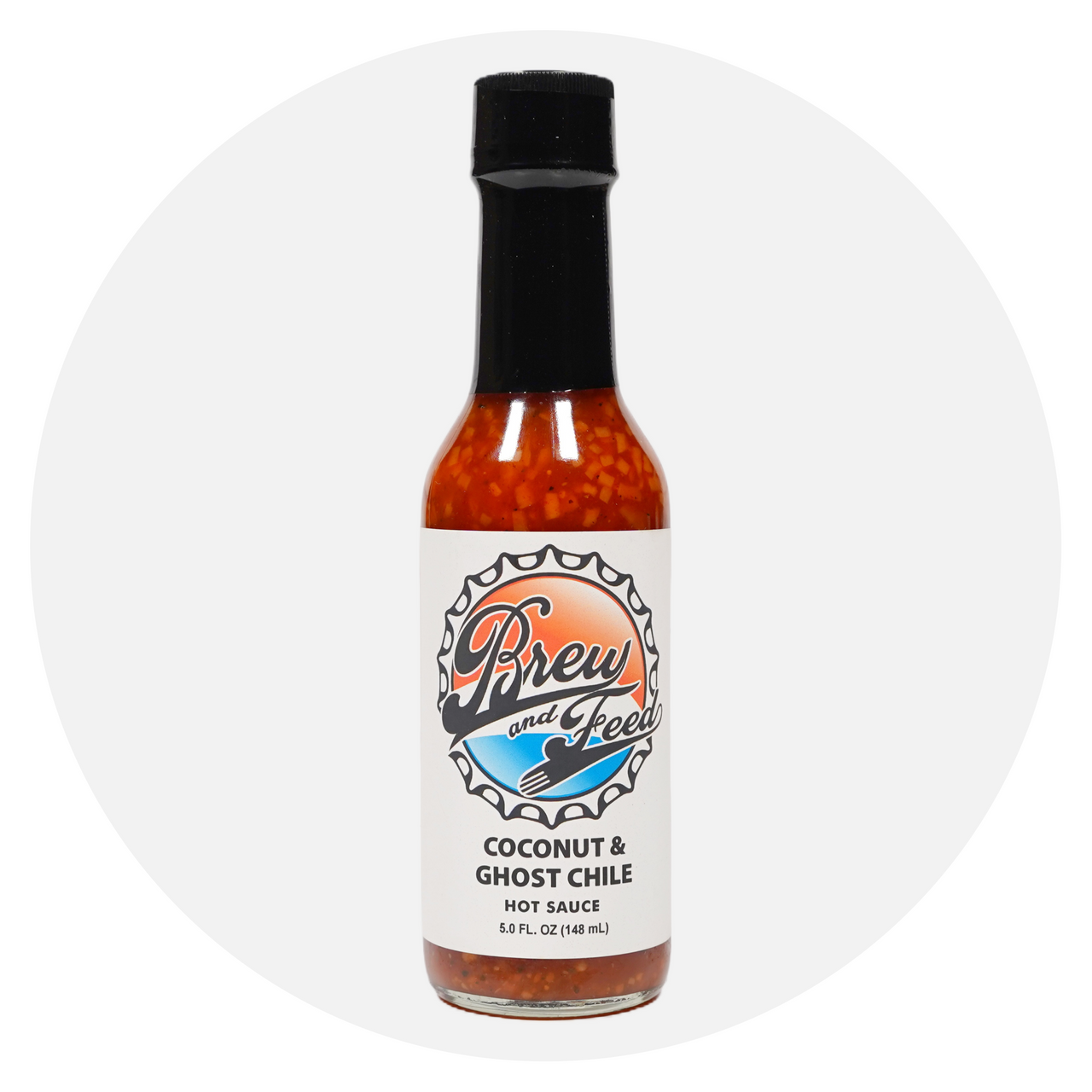 Coconut & Ghost Chile HOT Sauce (5 oz)