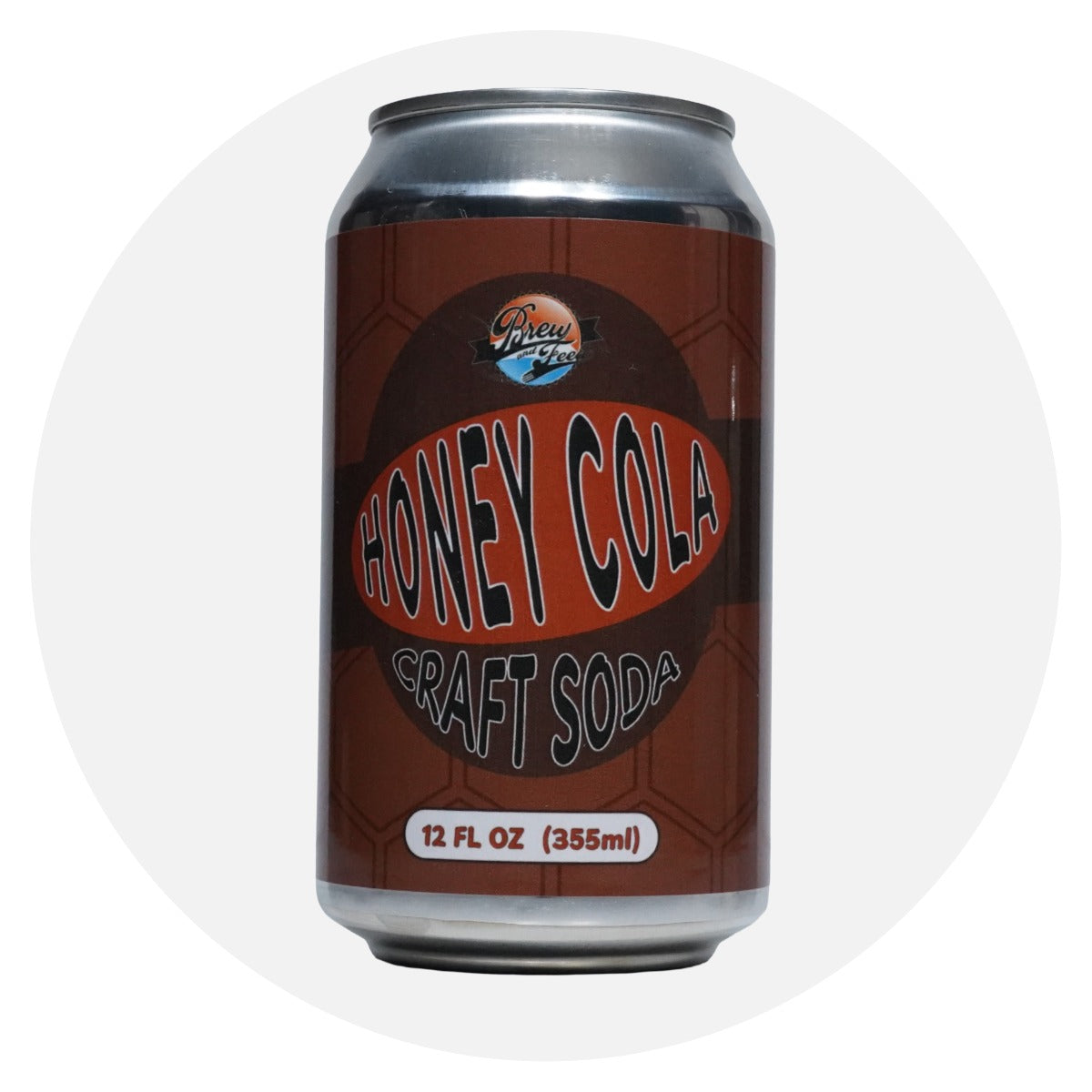Honey Cola Craft Soda Pop 4pk