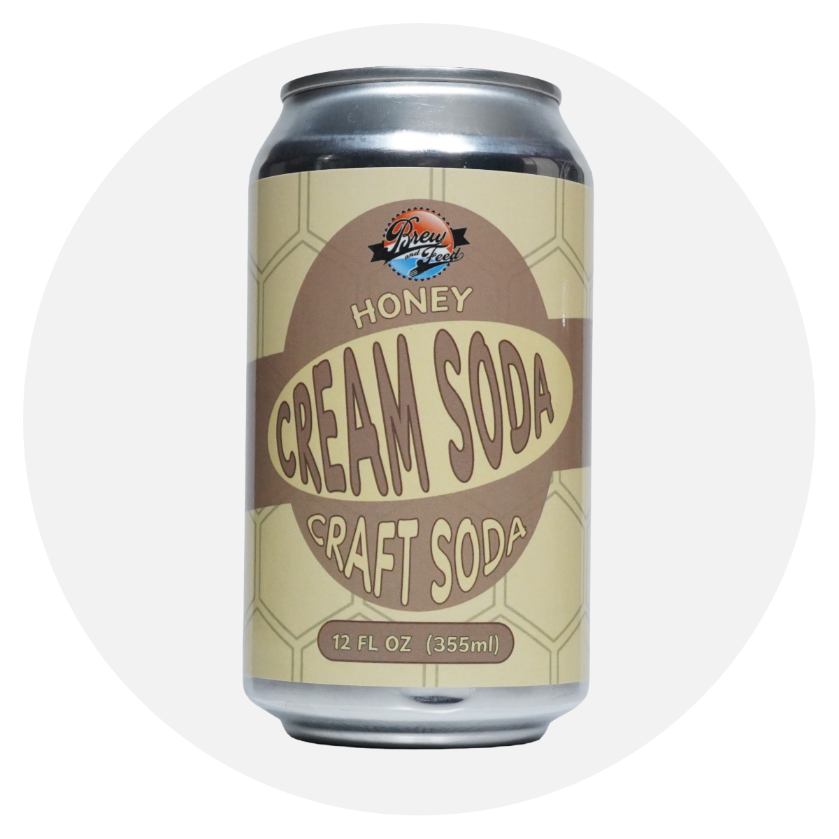 Honey Cream Soda Craft Soda Pop 4pk
