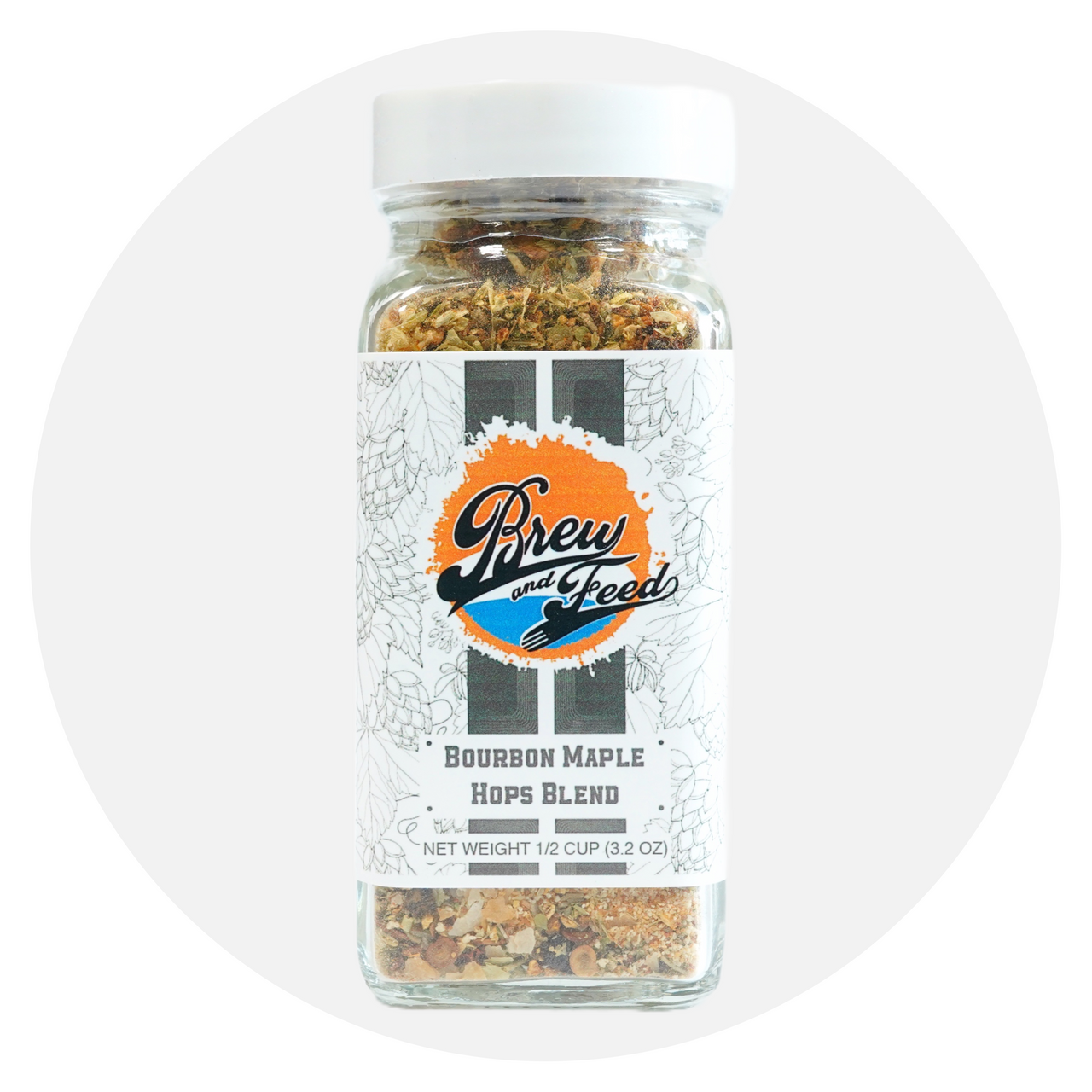 Bourbon Maple Hops Blend (1/2 Cup)