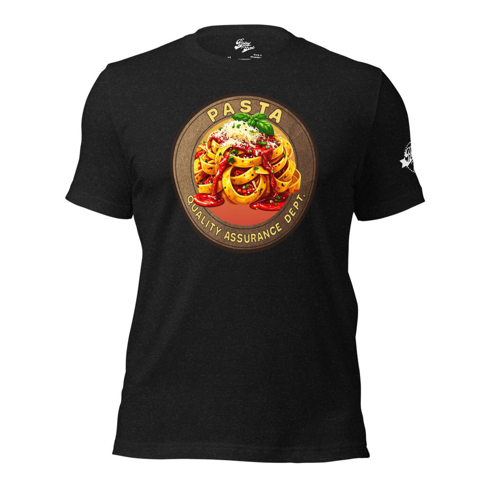 Pasta Quality Assurance Dept. Official T-Shirt