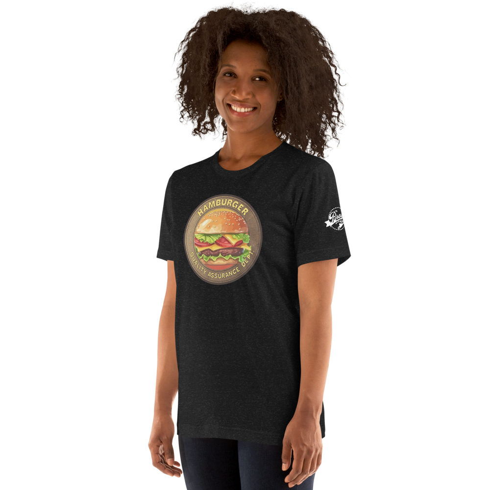 Hamburger Quality Assurance Dept. Official T-Shirt