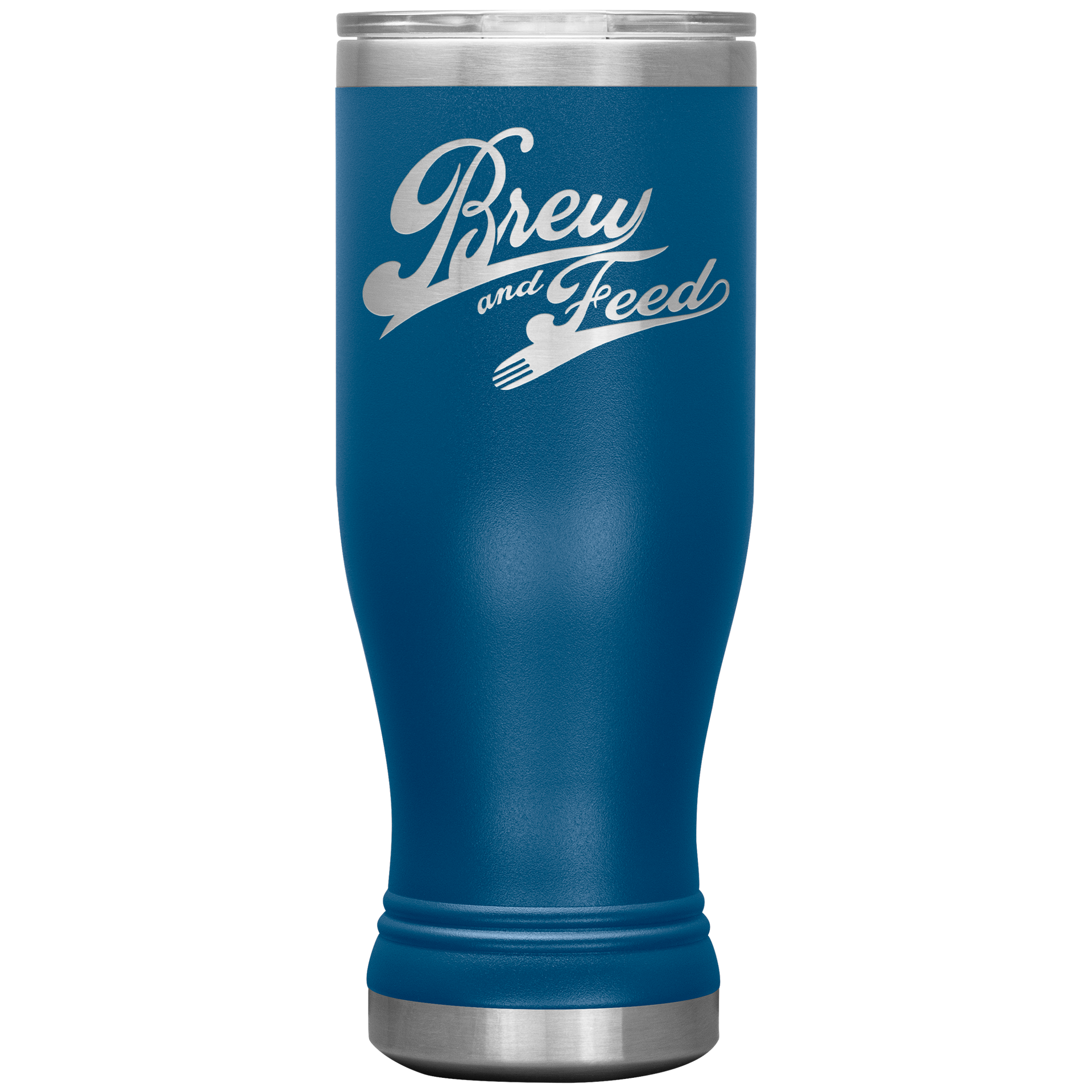 20 Ounce Brew and Feed Vacuum Tumbler - Blue