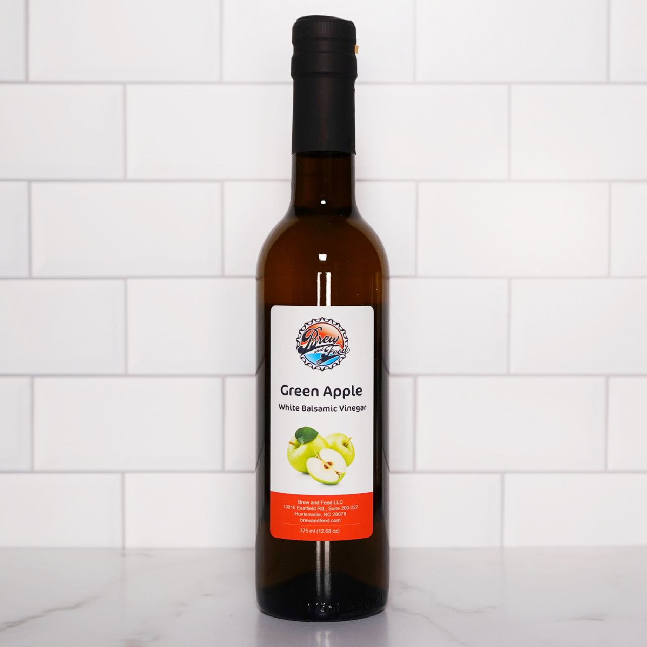 Green Apple White Balsamic Vinegar (375 ml / 12.68 OZ)