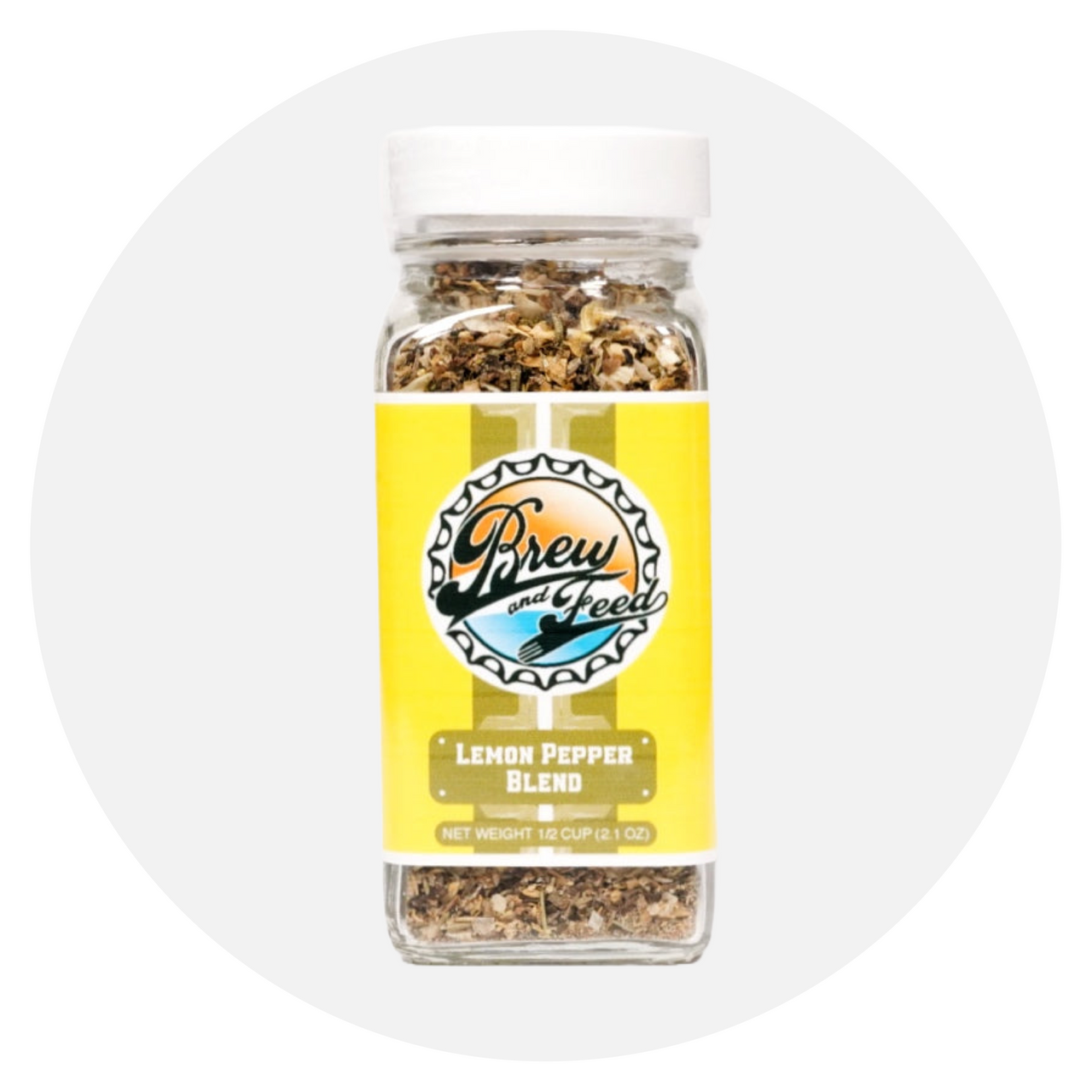 Lemon Pepper Blend SALT FREE (1/2 Cup)