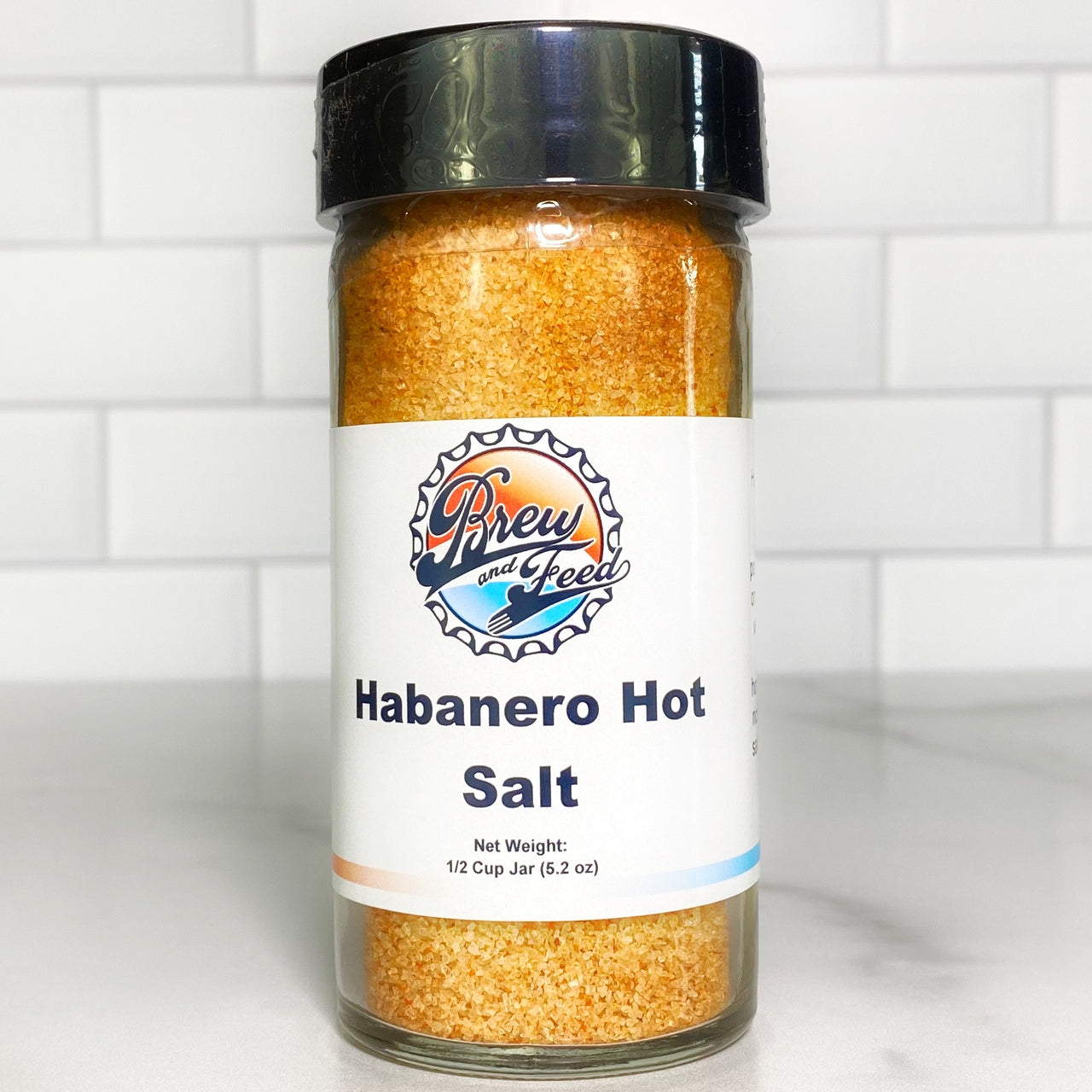 Habanero Hot Salt (1/2 Cup)