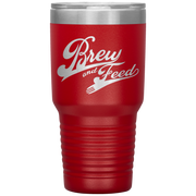 Brew and Feed 30 Ounce Vacuum Tumbler - Red