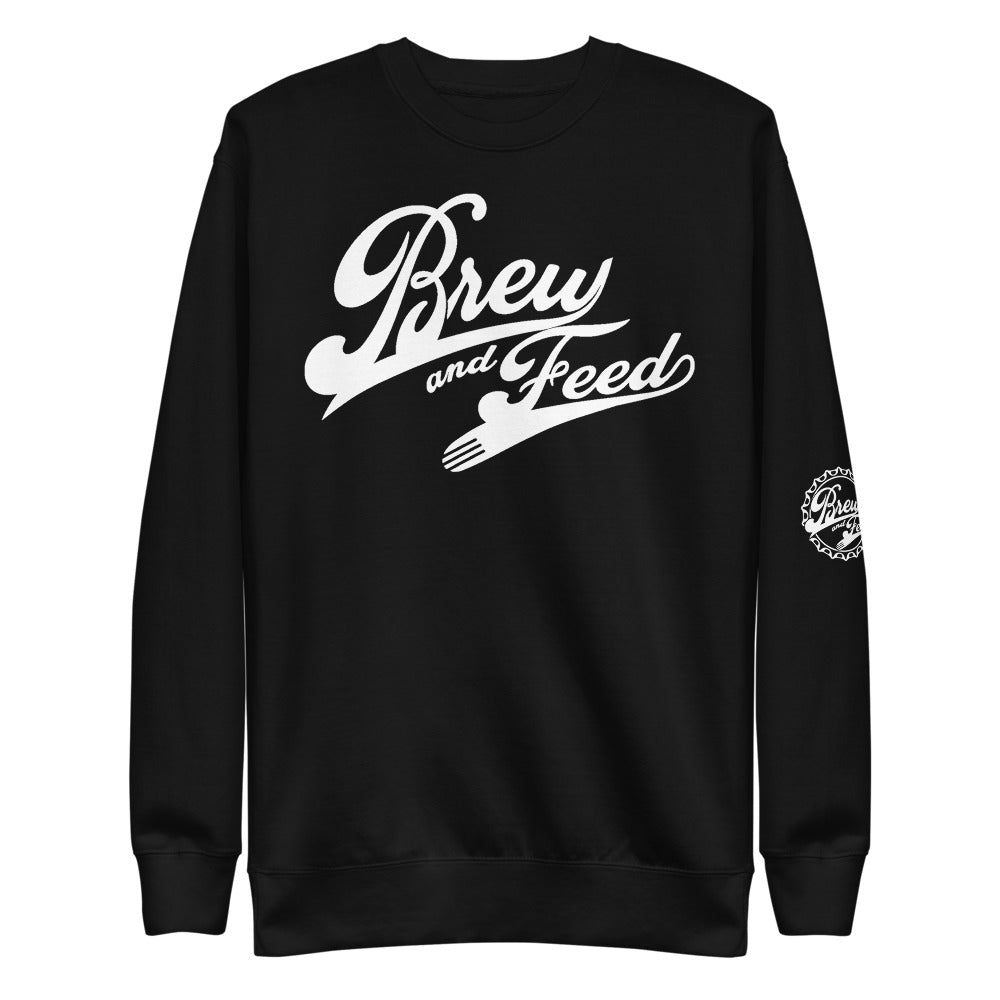 Brew and Feed Fleece Pullover - Black / S - Black / M - Black / L - Black / XL - Black / 2XL - Black / 3XL