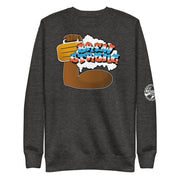 Brew and Feed Fleece Pullover - Charcoal Heather / S - Charcoal Heather / M - Charcoal Heather / L - Charcoal Heather / XL - Charcoal Heather / 2XL - Charcoal Heather / 3XL